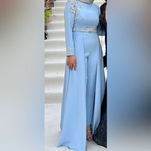 Long sleeves modest jumpsuit